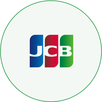 各クレジットカードでご利用可能